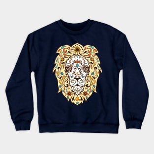 Colorful Lion Crewneck Sweatshirt